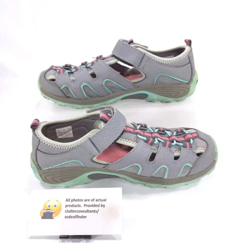 Merrell Hydro H2O Hiker Outdoor Hiking Youth Sandal Girls Size 4 MY57961 Gray